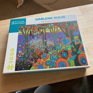 Darlene Kulig Outside Vienna 1000-Piece Art Puzzle (Pomegranate)